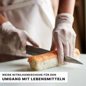 Arnomed Nitrilhandschuhe weiß, 200 Stück